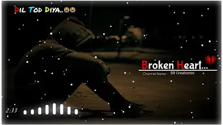 mohabbat ab mai na karunga kisiko meri jagah tune dedi kisiko heart touching new sad song