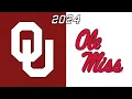 2024 Oklahoma Sooners vs Ole Miss Rebels Full Game Replay NCAA College Football 720p