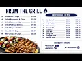 Fabulos seafood menu 2026 glenmore park