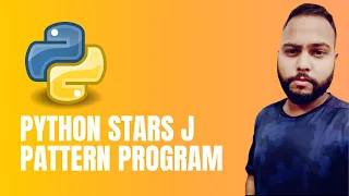 Python Pattern Programs - Printing Stars in J Shape Clarx