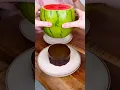 Download Lagu How to hide CHOCOLATE CAKE in melon, infront of mom?😎❤️🍰🍉| CHEFKOUDY