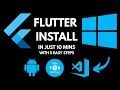 Complete Flutter Installation Guide 2025 Install Flutter Android Studio VS Code Step by Step