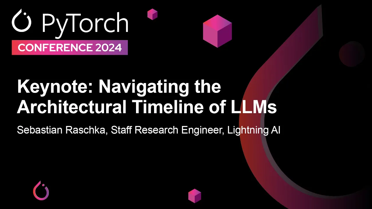 Image from Keynote: Navigating the Architectural Timeline of LLMs