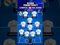 Download Lagu LIVERPOOL vs REAL MADRID: PREDICTED LINEUPS 🔥⚽ | CHAMPIONS LEAGUE CLASH!