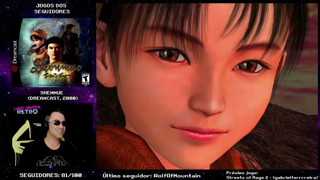 Shenmue (Dreamcast) - 1° Dia (Jogos dos Seguidores)