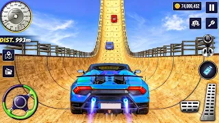 Juegos de Carros - Crazy Car Stunt Racing Simulator 3D - Imposible Mega Rampa