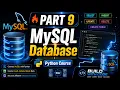 MySQL Database Part 9 Python Course Build With Code
