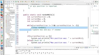 Java Random Walk Challenge Solution