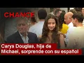 Carys Douglas daughter of Michael Douglas surprises by speaking in Spanish