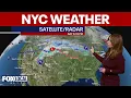 NYC Saturday forecast Storms expected Monday