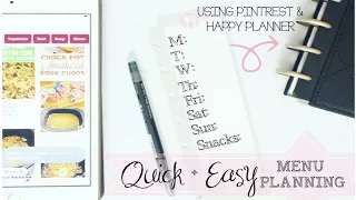 Quick and Easy Meal Planning For Busy Moms AtHomeWit uita