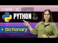 Python Class-12 Dictionary in Python Python with Prishu