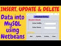 JDBC Connection in Java MySQL JDBC Insert Update Delete Record using MySQL Java JDBC