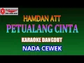 Download Lagu KARAOKE DANGDUT PETUALANG CINTA - HAMDAN ATT (COVER) NADA CEWEK