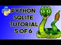 SQLlite and Python - Add user Function and Validation Part 5 of 6