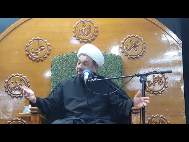 ⁣مجلس الليلة الثالثة لشهر محرم الحرام 1446ه‍ الشيخ نجم الدين الخاقاني النجفي#حسينية_البوخمسين