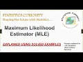 Maximum Likelihood Estimation MLE Part 1 Poisson Distribution MLE