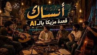 أنساك   أم كلثوم   قعدة مزيكا بال      حصريا  على قناة مزازيك دندنها