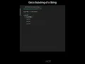 Get a Substring of a String in Python Python Examples Python Coding Tutorial Python Interview