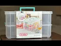 Sterilite Stack Carry 2 Layer Handle Box Review Perfect Arts and Crafts Box