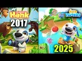 Download Lagu My Talking Hank 2017 (oud) vs. My Talking Hank Islands 2025 (nieuw) Gameplay Android/iPad #talkin...