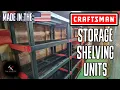 Craftsman 5-Tier Storage Shelving Unit Build and Review