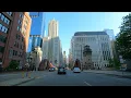 Driving from Lincoln Park to the Loop in Chicago Illinois