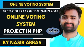 Online Voting System in PHP - Online Voting System With Admin and User Module Complete Project in PHP