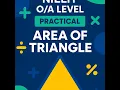 Python Program to Find Area of Triangle NIELIT Level Practical