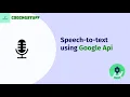 Speech To Text using Google API in Android Studio To Do App Firebase Finale