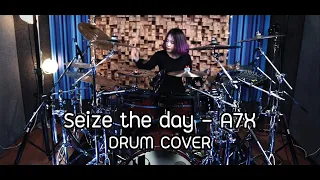 Download Seize the day - Avenged Sevenfold ( Drum Cover by เกดกลม ) MP3