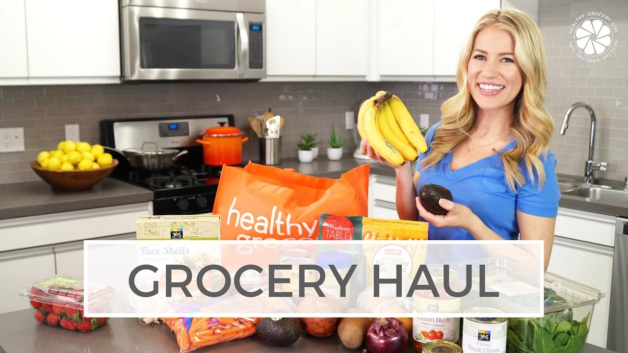 January Healthy Grocery Haul   Collab with Ashley