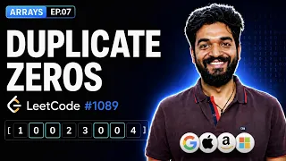 1089 1 Duplicate Zeros Theory Arrays Playlist