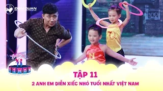 Download Biệt tài tí hon | tập 11: Trấn Thành vô tư diễn xiếc cùng 2 anh em Minh Quang, Minh Nhựt MP3