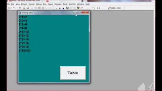 Create tabe using while loop Visual Basic 6 0 PC KNOWLEDGE