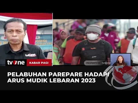 Situasi Kondisi Pelabuhan Parepare Hadapi Gelombang Mudik 2023
