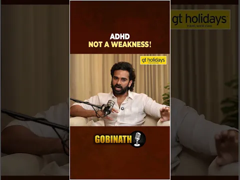 'Disorder-ஐ ஒரு பிரச்சனையா பார்க்காதீங்க!' | Ashok Selvan | Gobinath #shorts