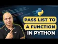 Python Tutorial for Beginners Pass List to a Function in Python