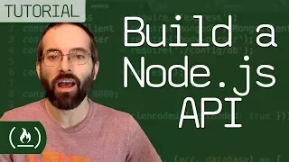 Build a Node js API - tutorial