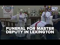 Funeral held for deputy killed in dive training