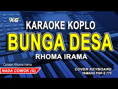 Download MP3 Karaoke koplo Raib (Bunga Desa) - Rhoma Irama || Nada Cowok / Pria