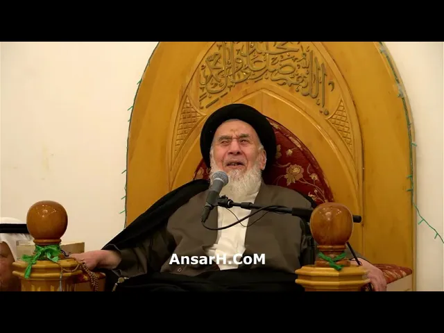 ⁣تفسير آية سلام عليكم بما صبرتم فنعم عقبى الدار آية الله السيد إمام الجزائري ليلة 1 شهر رمضان 1445 هـ