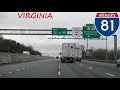 Interstate 81 - Virginia southbound FULL LENGTH