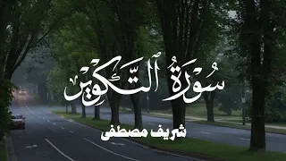 سورة التكوير كاملة شريف مصطفى                                  دندنها