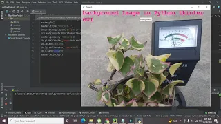 how to put a background image in tkinter python GUI Put background image in GUI
