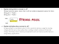 String Interning String Pool in C Explained Optimize Memory Usage in C