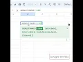 Google Sheets Getting Currency Exchange Rates