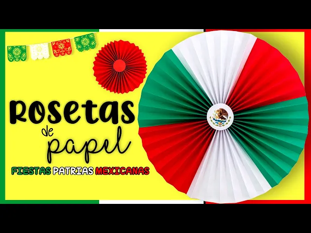 Download MP3 ROSETA TRICOLOR PARA FIESTAS PATRIAS MEXICANAS - COMO HACER UNA ROSETA DE PAPEL | CREATIVA OFFICIAL