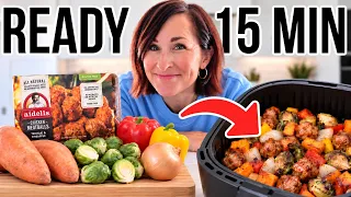 I Made a Week of Lazy Air Fryer Meals with ONLY Costco Finds (No Waste)