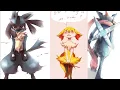 Greninja x Braixen x Locario edit